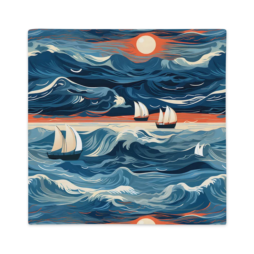 Ocean Whispers: A Voyage at Dusk