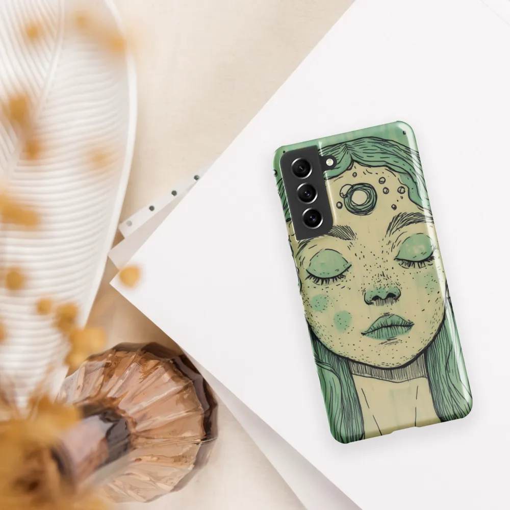 Beneath the Surface | Phone Case |  S21 | Snap Case | Glossy