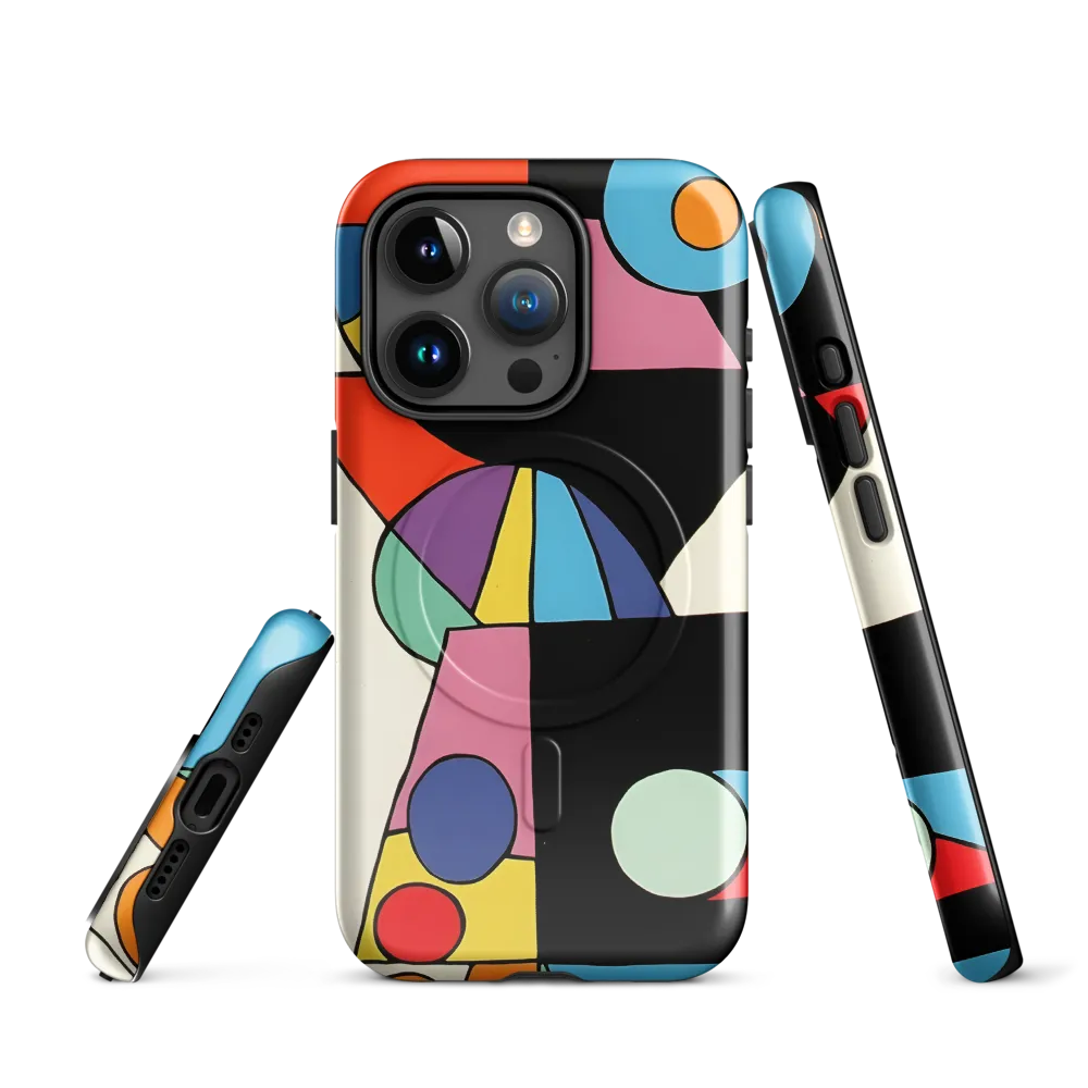 The Play of Shapes | Phone Case |  15 Pro | MagSafe® Tough Case | Glossy