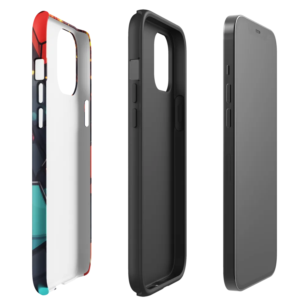 Illuminated Geometry | Phone Case |  12 Pro Max | Tough Case | Glossy