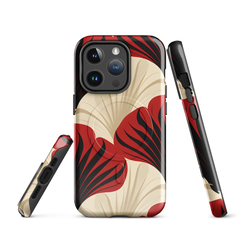 Elegance in Bloom: An Art Deco Floral Reverie