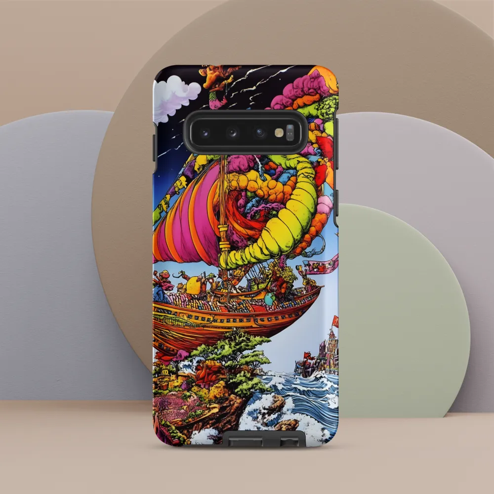 Voyage of Whimsy: A Surreal Sailor's Dream | Phone Case |  S10 | Tough Case | Matte