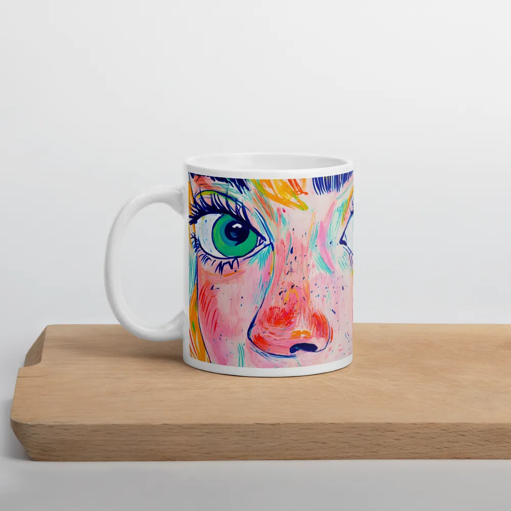 Vibrant Gaze | Mugs | Multiple Sizes & Colors