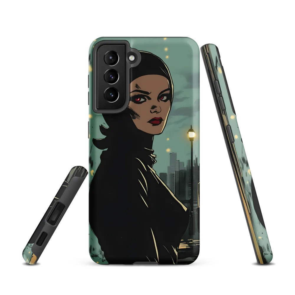 Shadows of Intrigue | Phone Case |  S21 | Tough Case | Matte