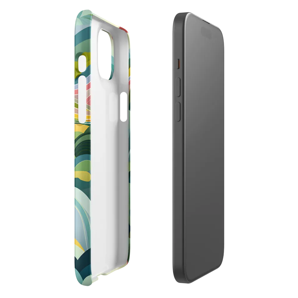 Waves of Serenity | Phone Case |  15 Plus | Snap Case | Matte