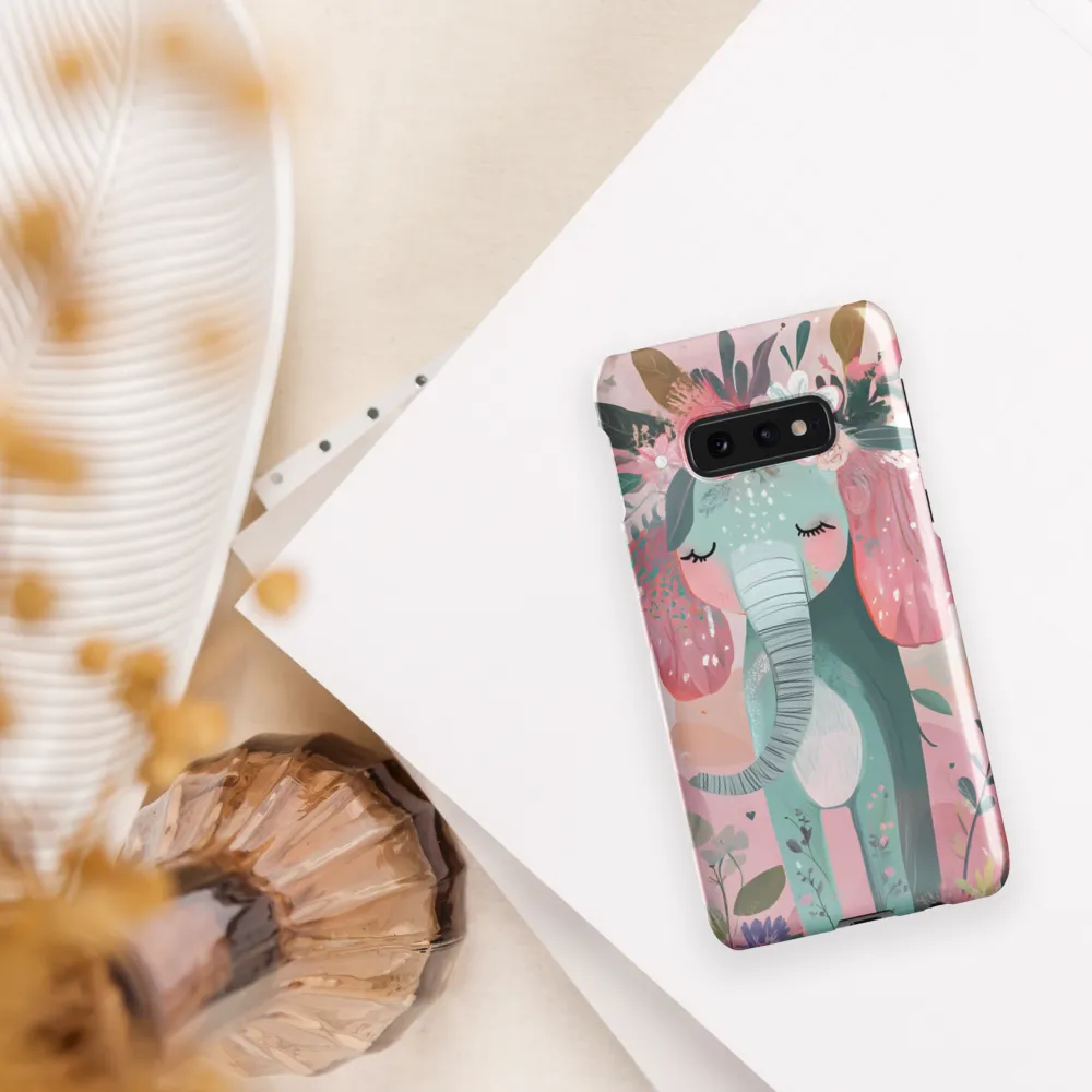Whimsical Elephant in Bloom
