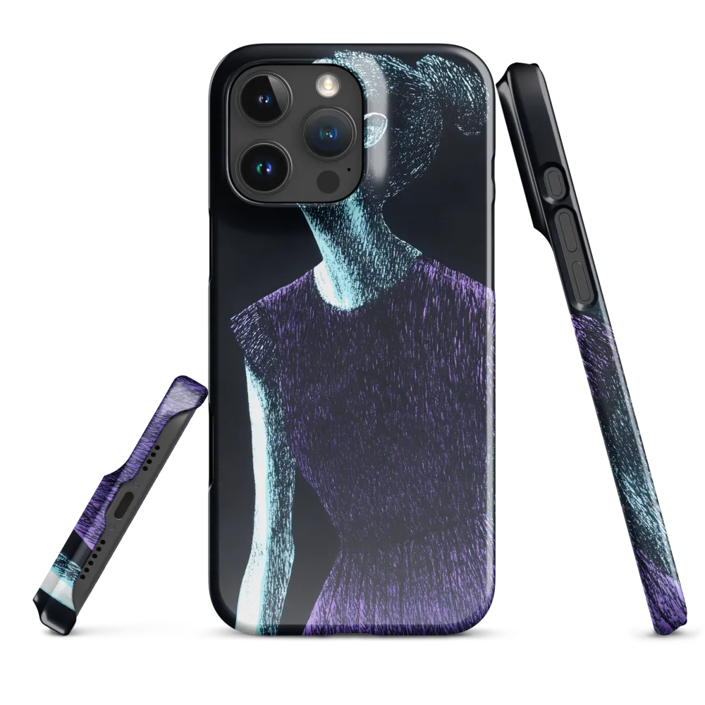 Contemplative Elegance | Phone Case |  16 Pro Max | Snap Case | Glossy