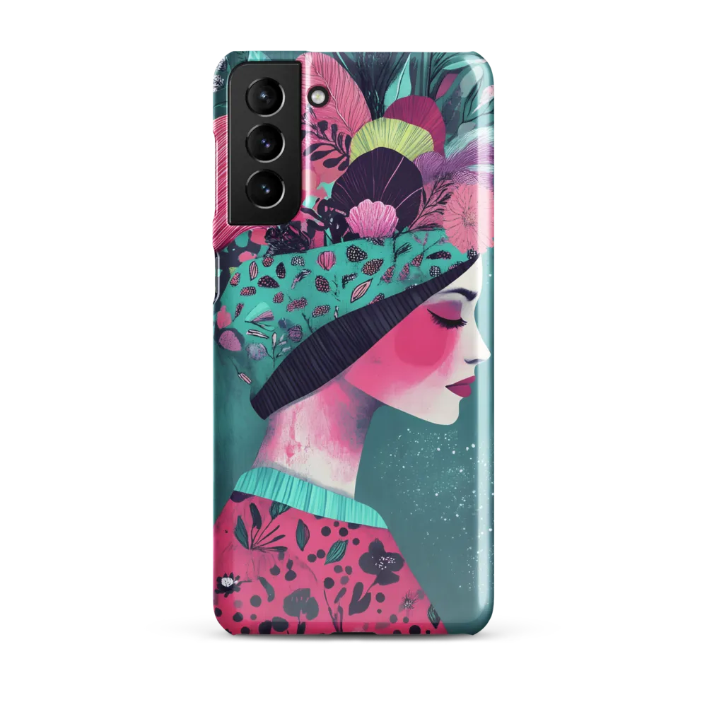Whimsical Floral Portrait