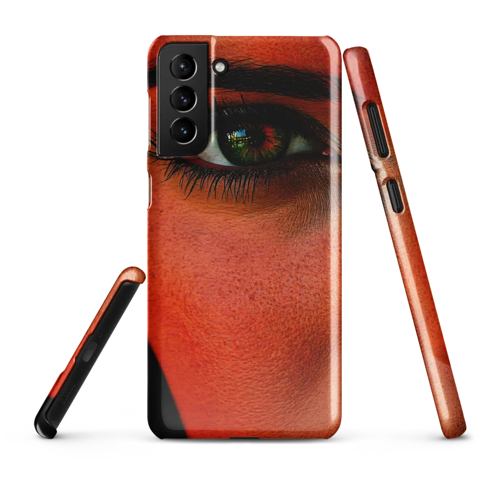 Gaze of Intensity | Phone Case |  S21 Plus | Snap Case | Glossy