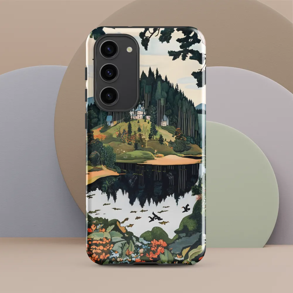 Tranquil Reflections: A Serene Landscape