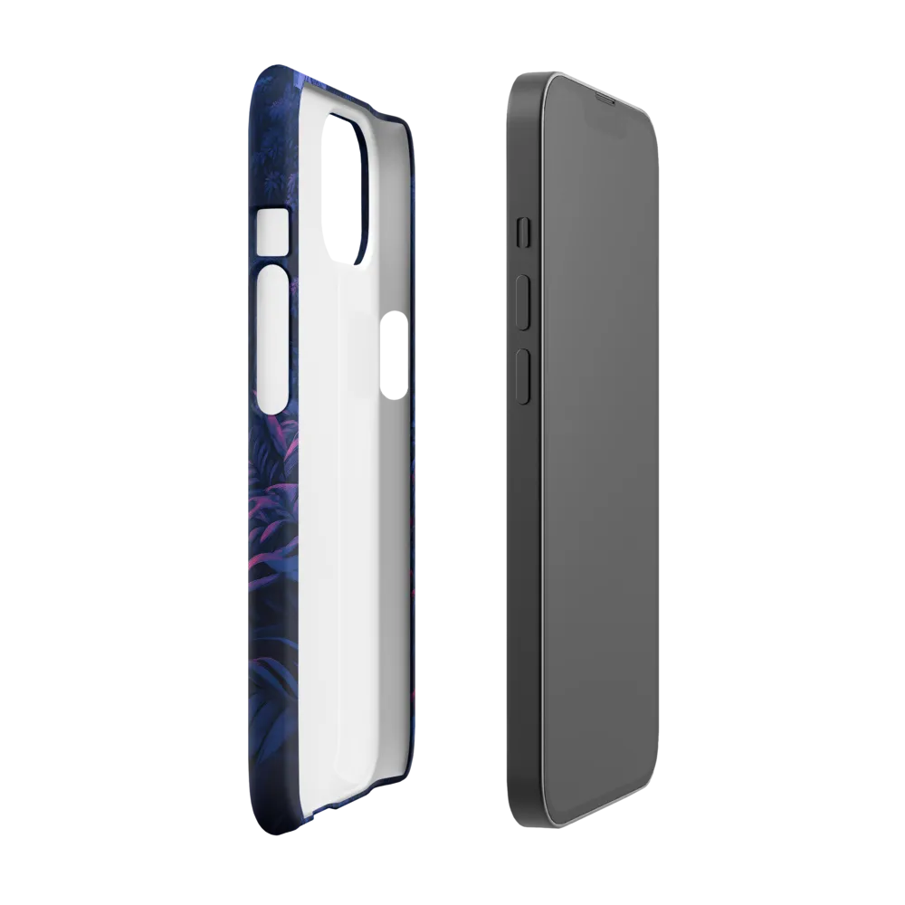 Mystic Prowler: The White Tiger in the Jungle | Phone Case |  13 | Snap Case | Glossy