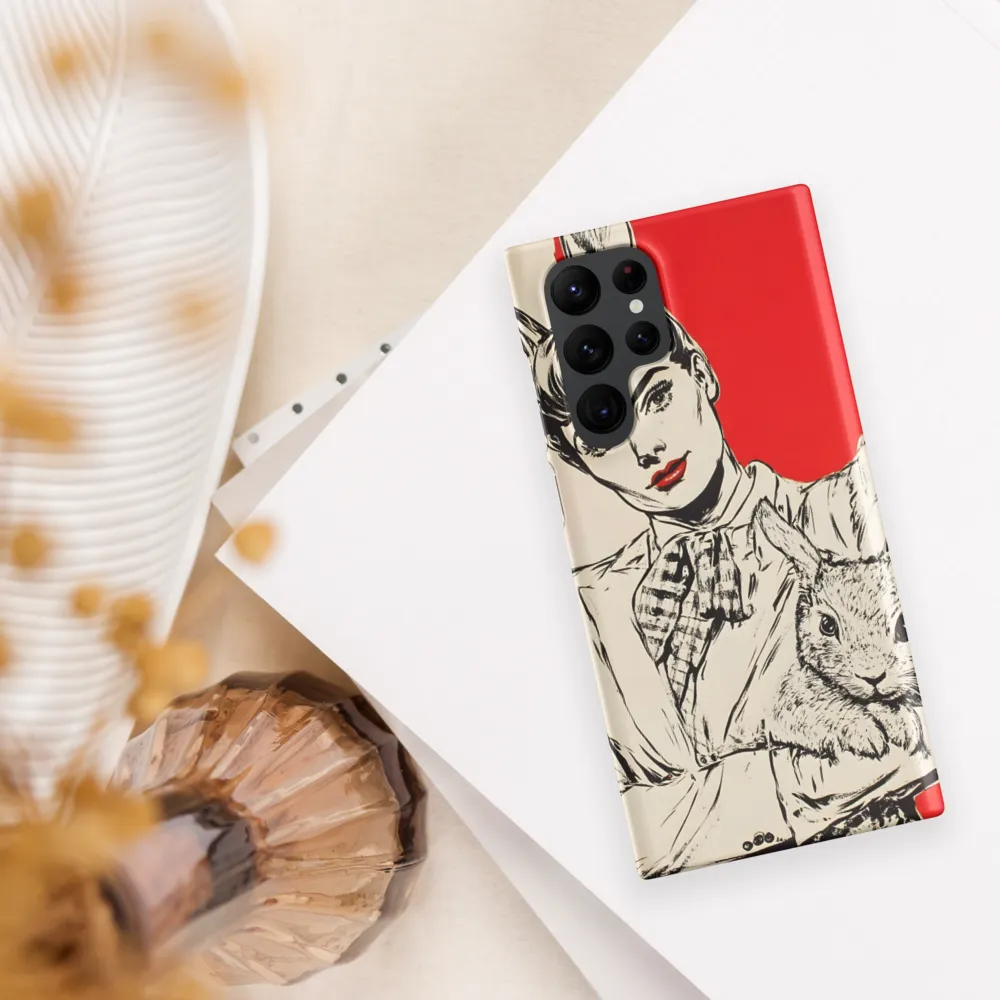 Whimsical Elegance: The Rabbit Lady