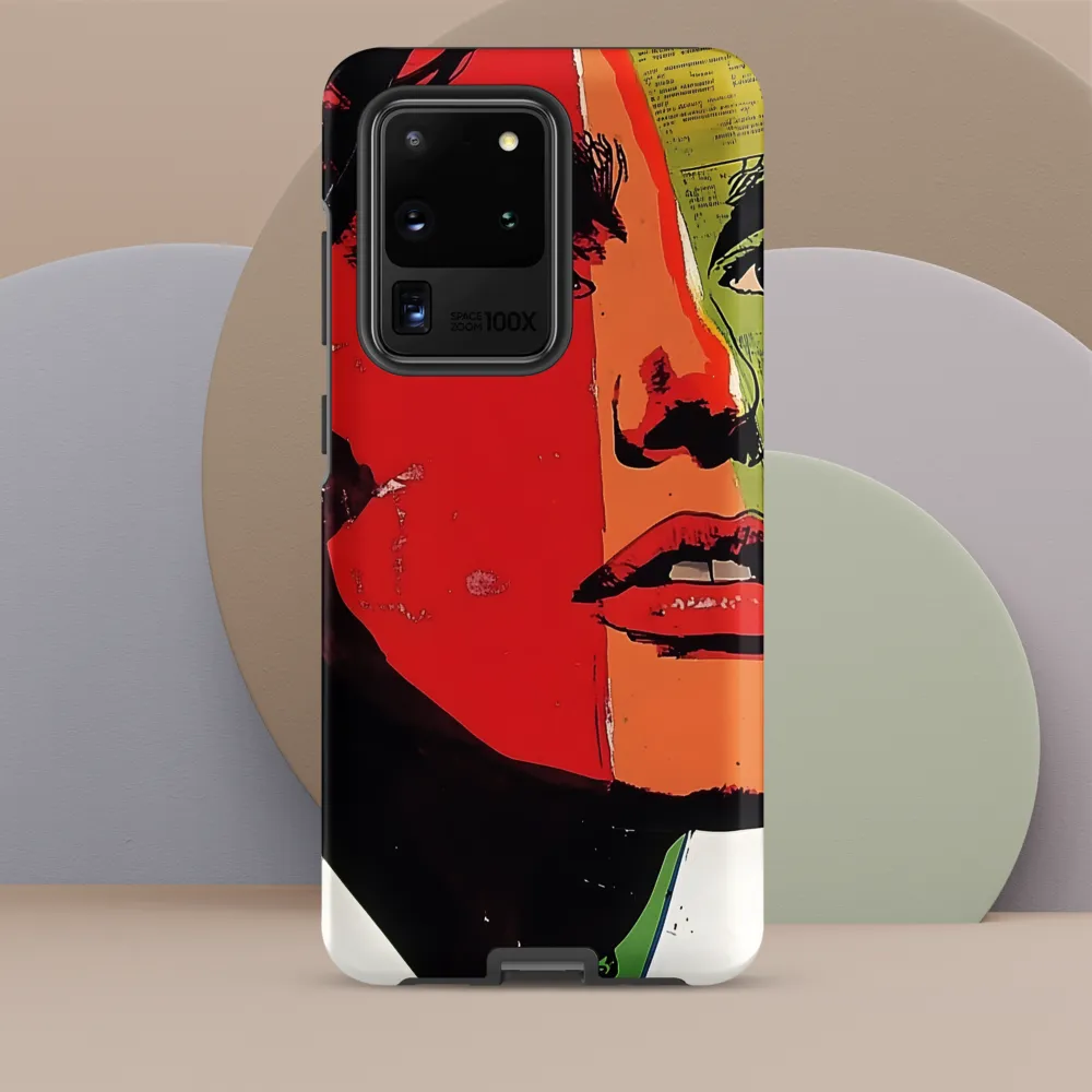 Vibrant Expressions: A Pop Art Portrait