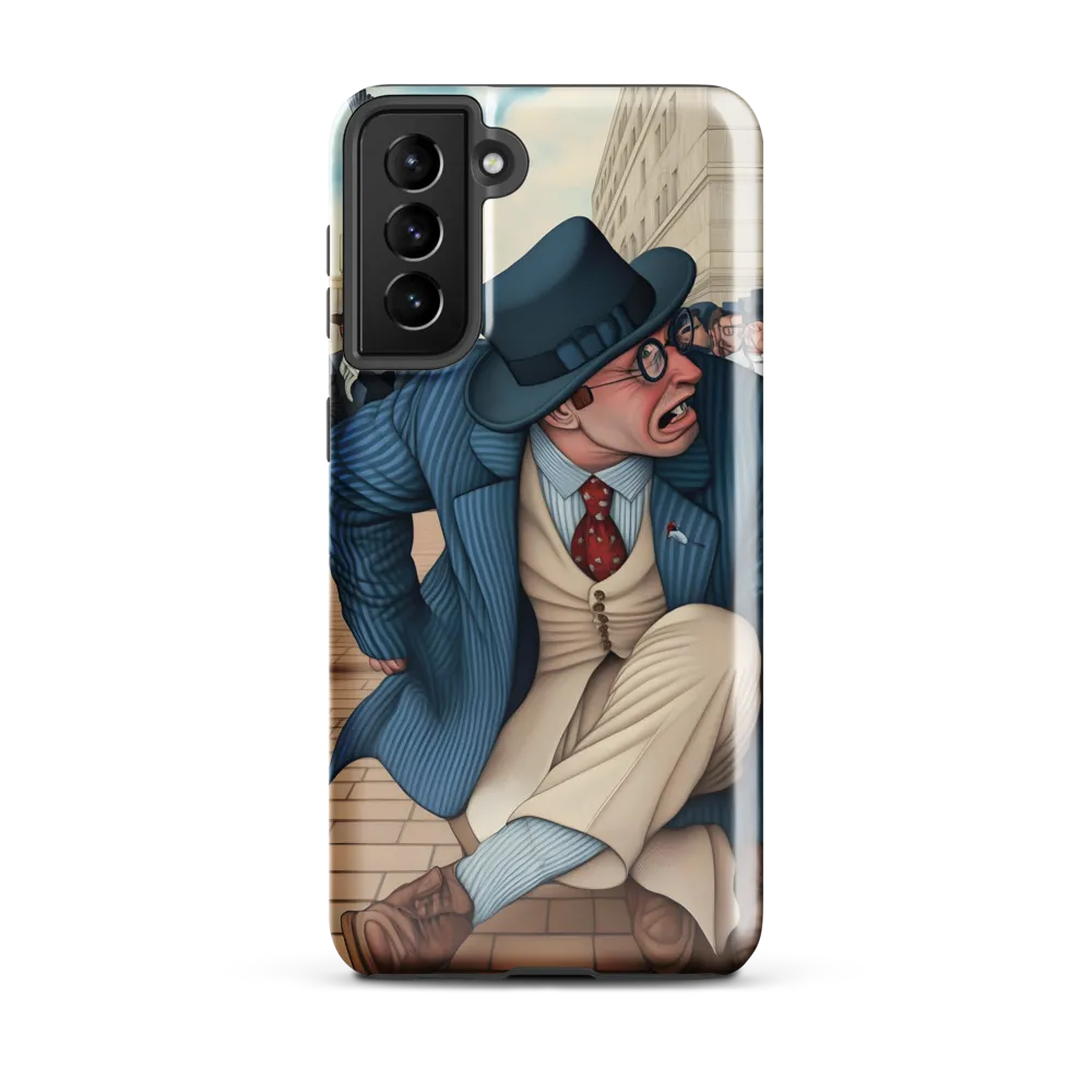 Caught in Tension | Phone Case |  S21 Plus | Tough Case | Glossy