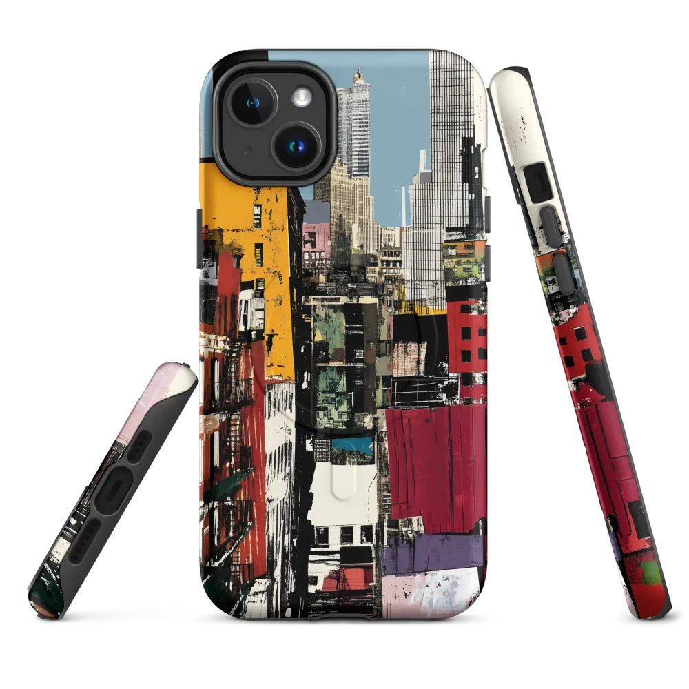 Urban Collage: A Vivid Cityscape