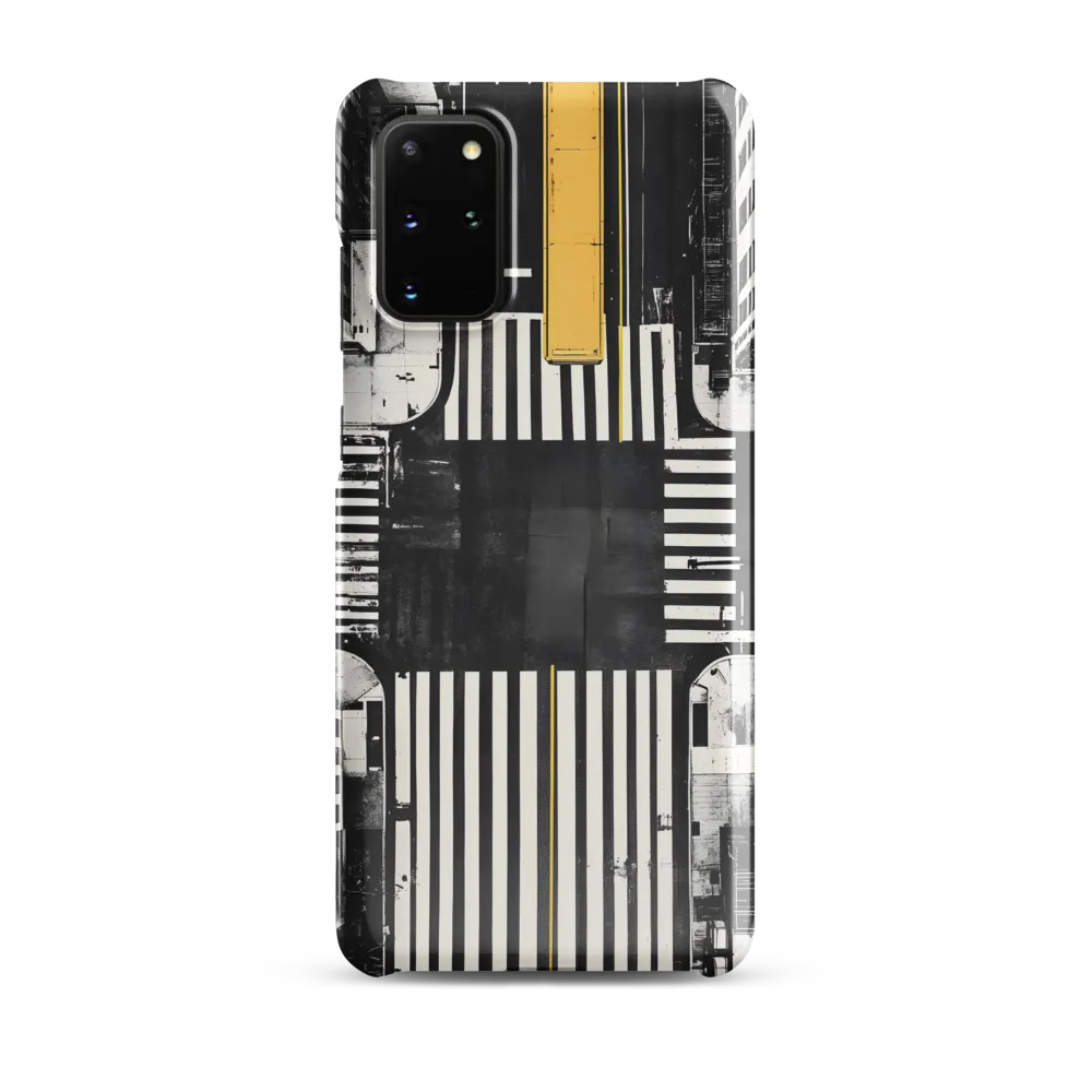 Urban Symphony: Aerial Intersection | Phone Case |  S20 Plus | Snap Case | Glossy