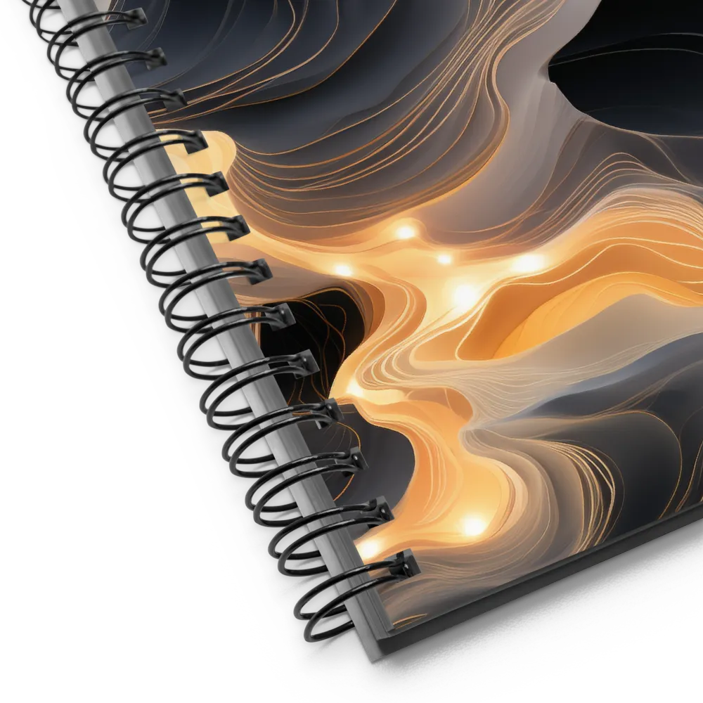 Fluid Harmony | Spiral Notebook