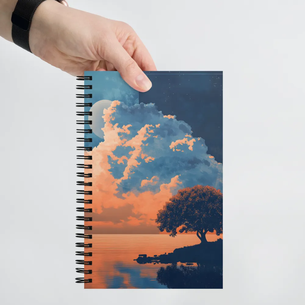 Ethereal Reflections | Spiral Notebook