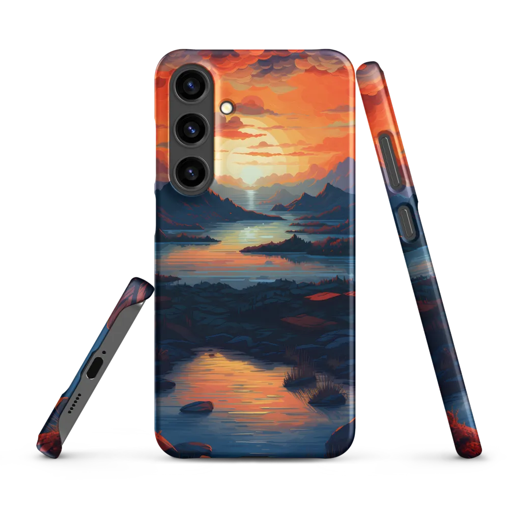 Ethereal Evening: A Digital Dusk