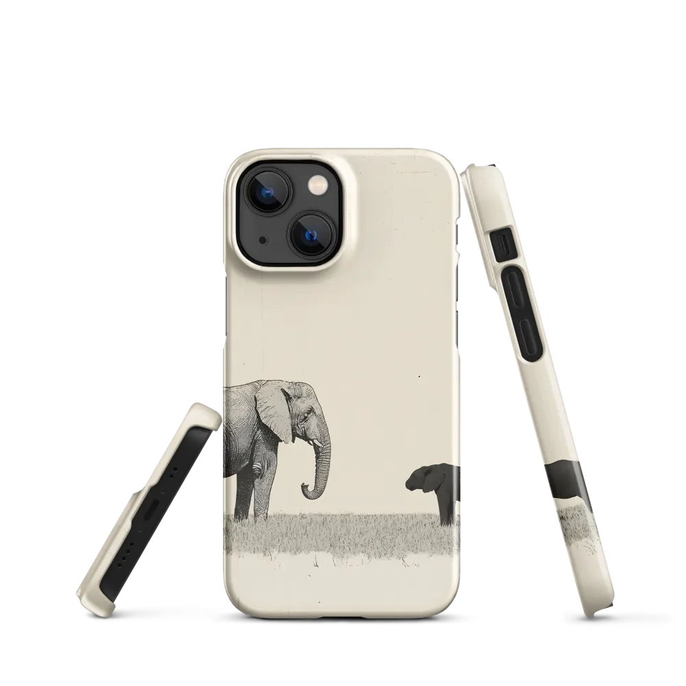 Contrasting Companions | Phone Case |  13 Mini | Snap Case | Glossy