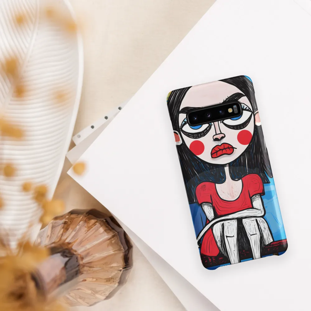 Bold Defiance | Phone Case |  S10 | Snap Case | Matte