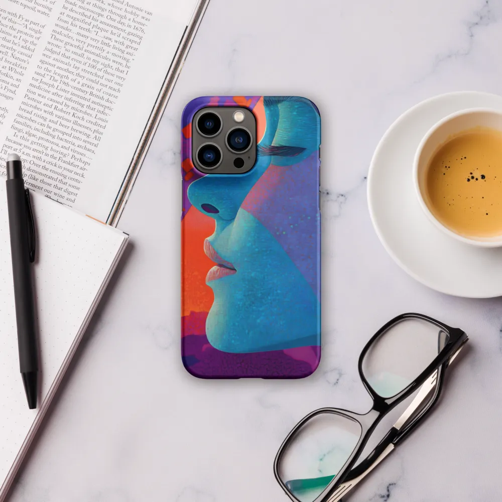 Cyan Profile with Magenta Mosaic