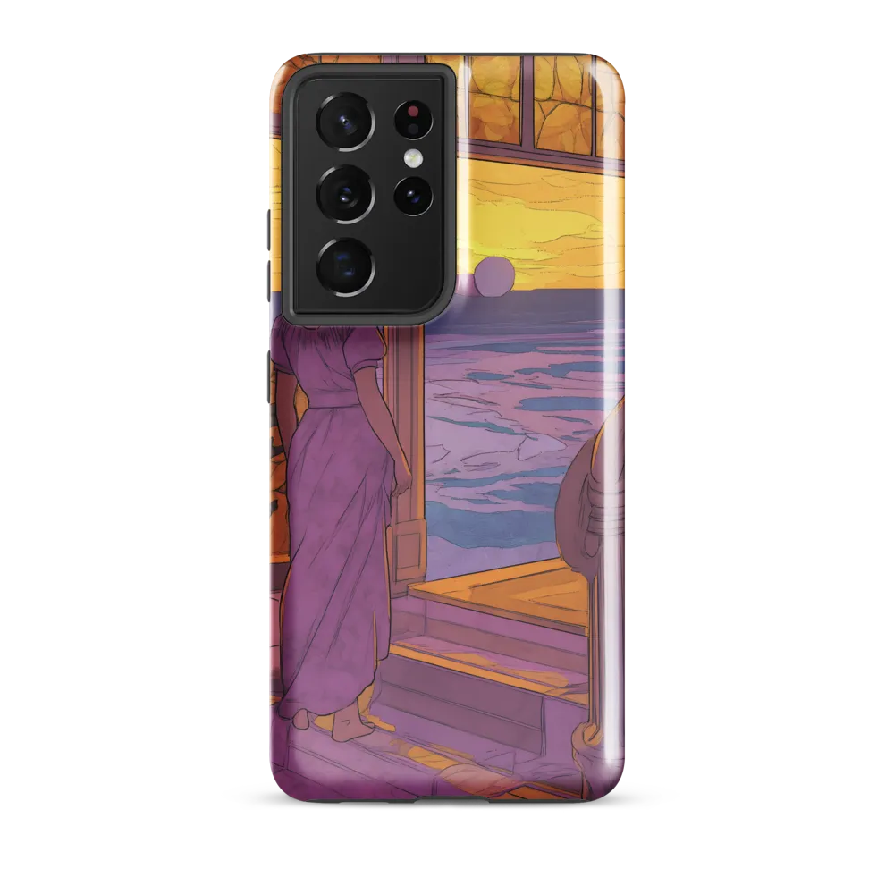 Whispers of the Sunset | Phone Case |  S21 Ultra | Tough Case | Glossy