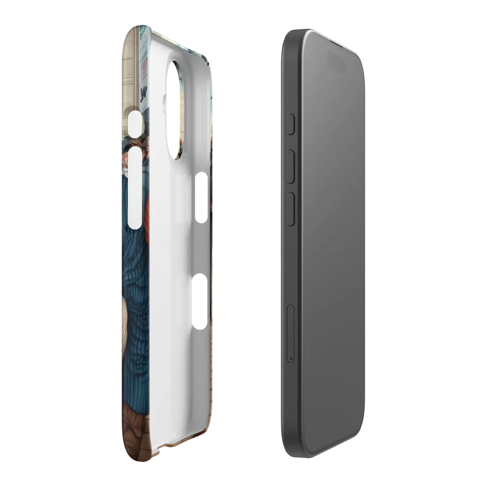 Caught in Tension | Phone Case |  16 | Snap Case | Matte