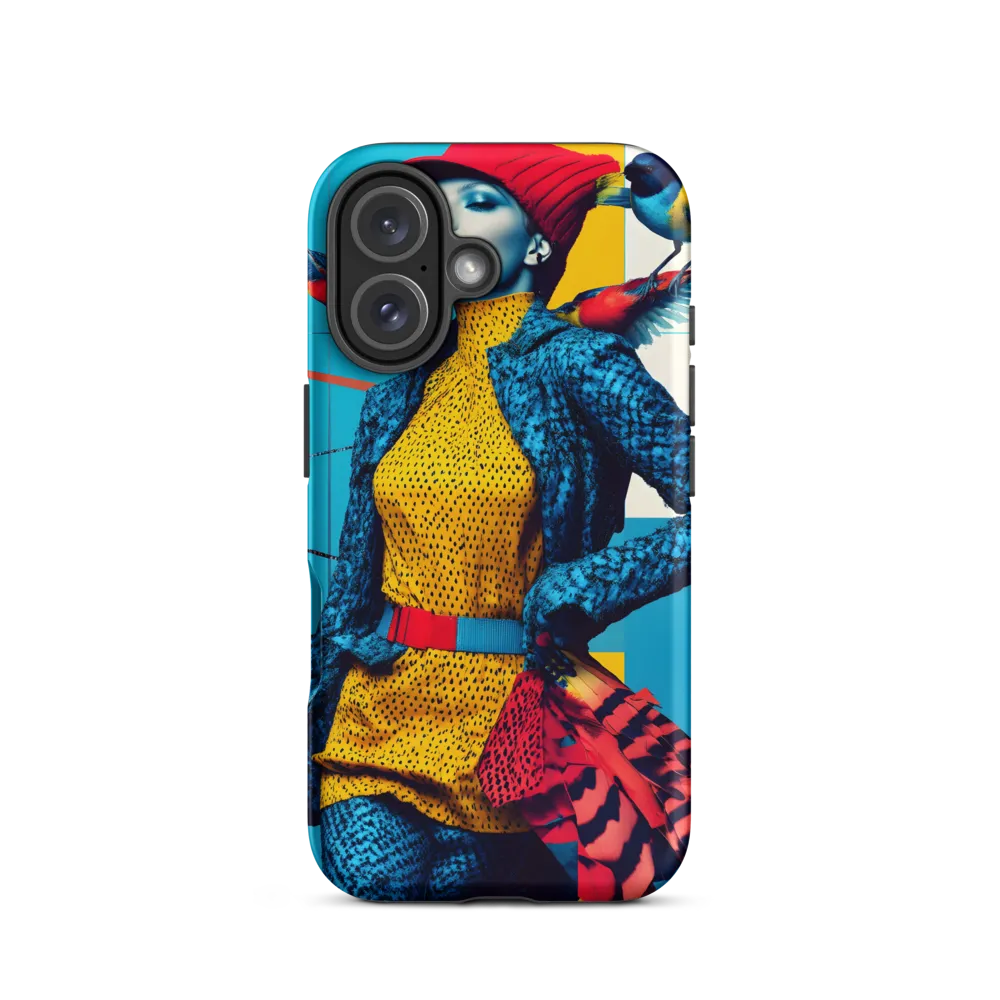 Vibrant Fusion of Nature and Fashion | Phone Case