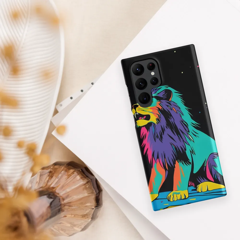 Roaring Colors: The Neon Lion
