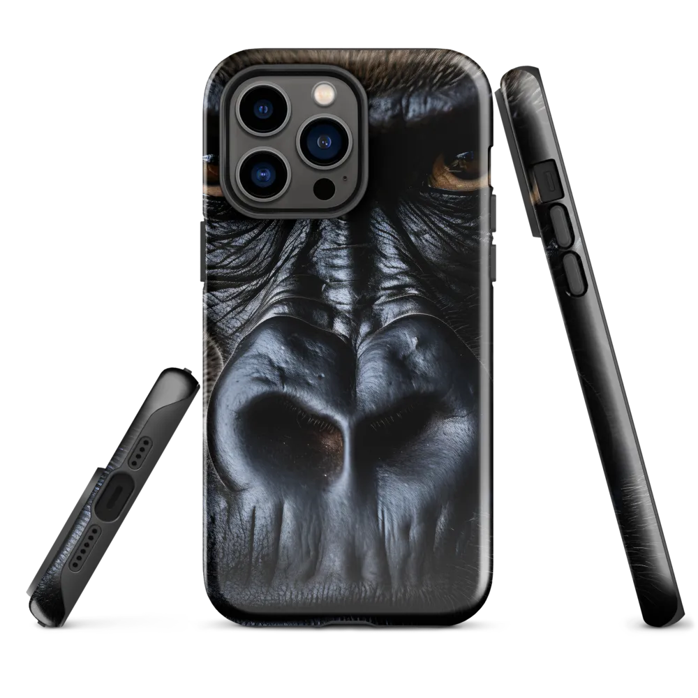 Gaze of the Wild: A Gorilla's Portrait