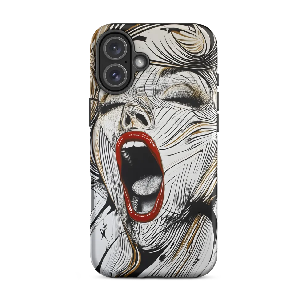 The anguished scream