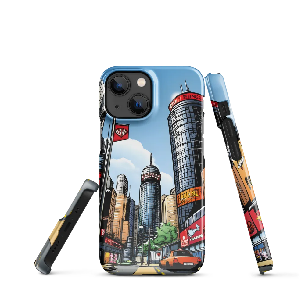 Urban Pulse: A Comic Cityscape