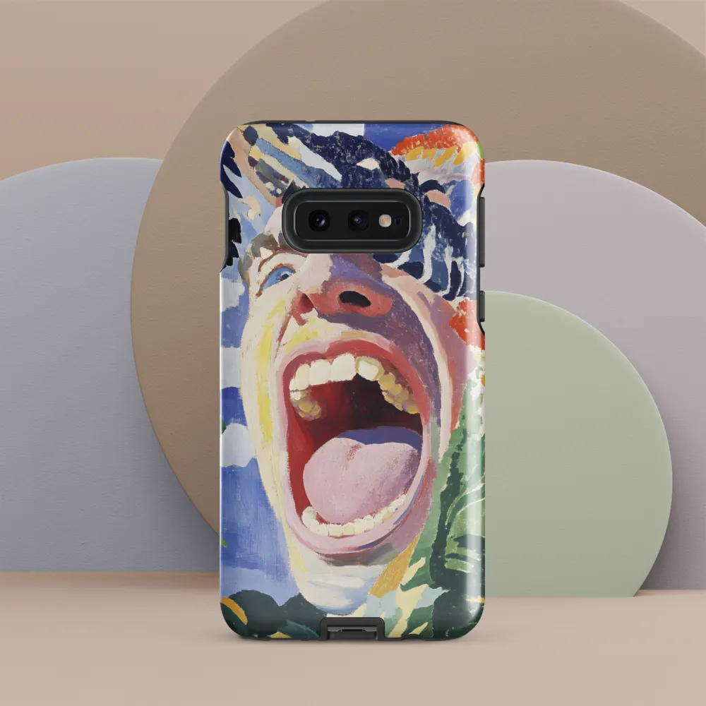 The Echo of Anguish | Phone Case |  S10e | Tough Case | Glossy