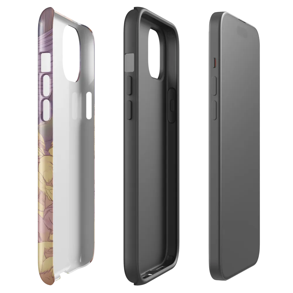 The Winged Guardian | Phone Case |  15 Plus | Tough Case | Glossy
