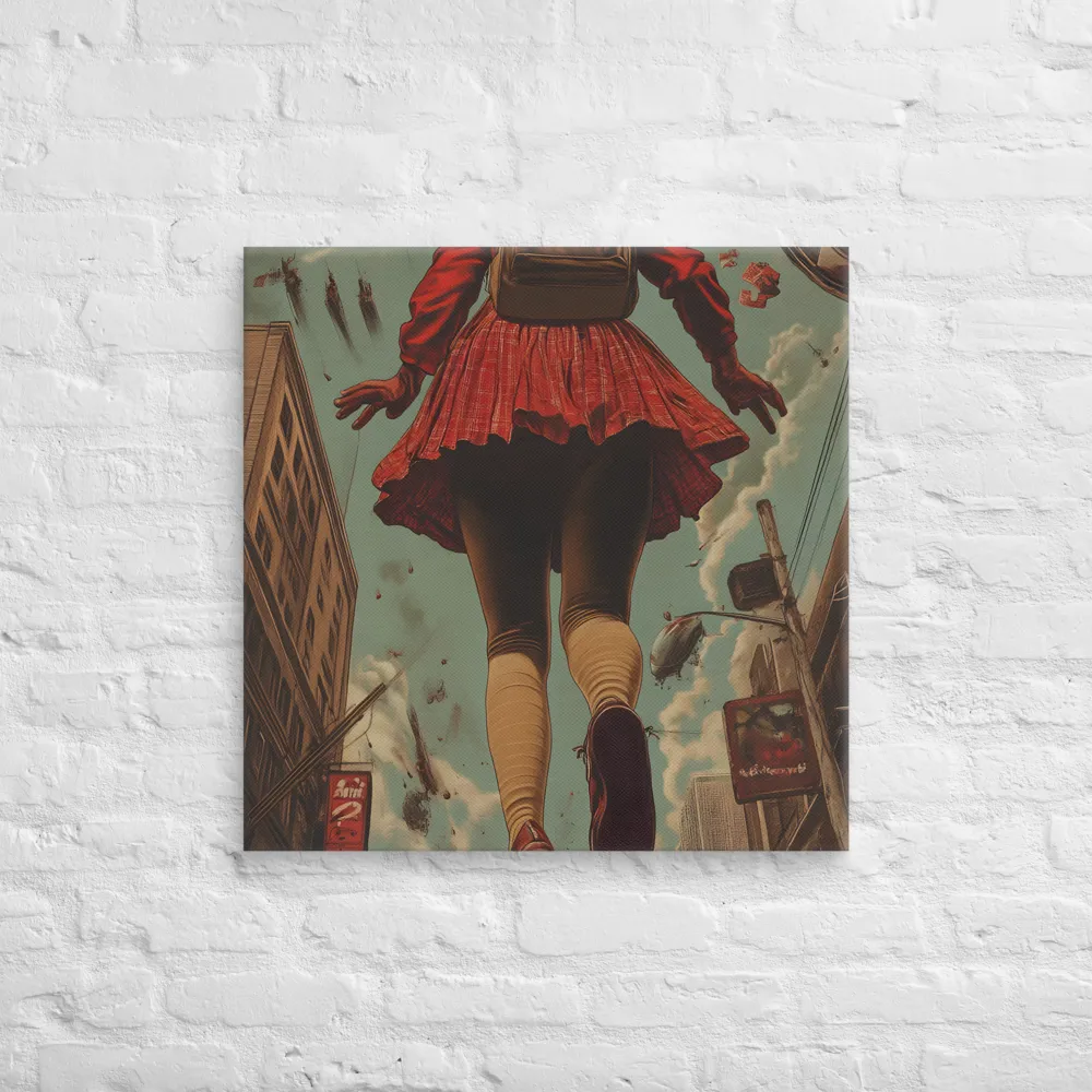 Flight of the Urban Dreamer | Canvas | 26″×26″