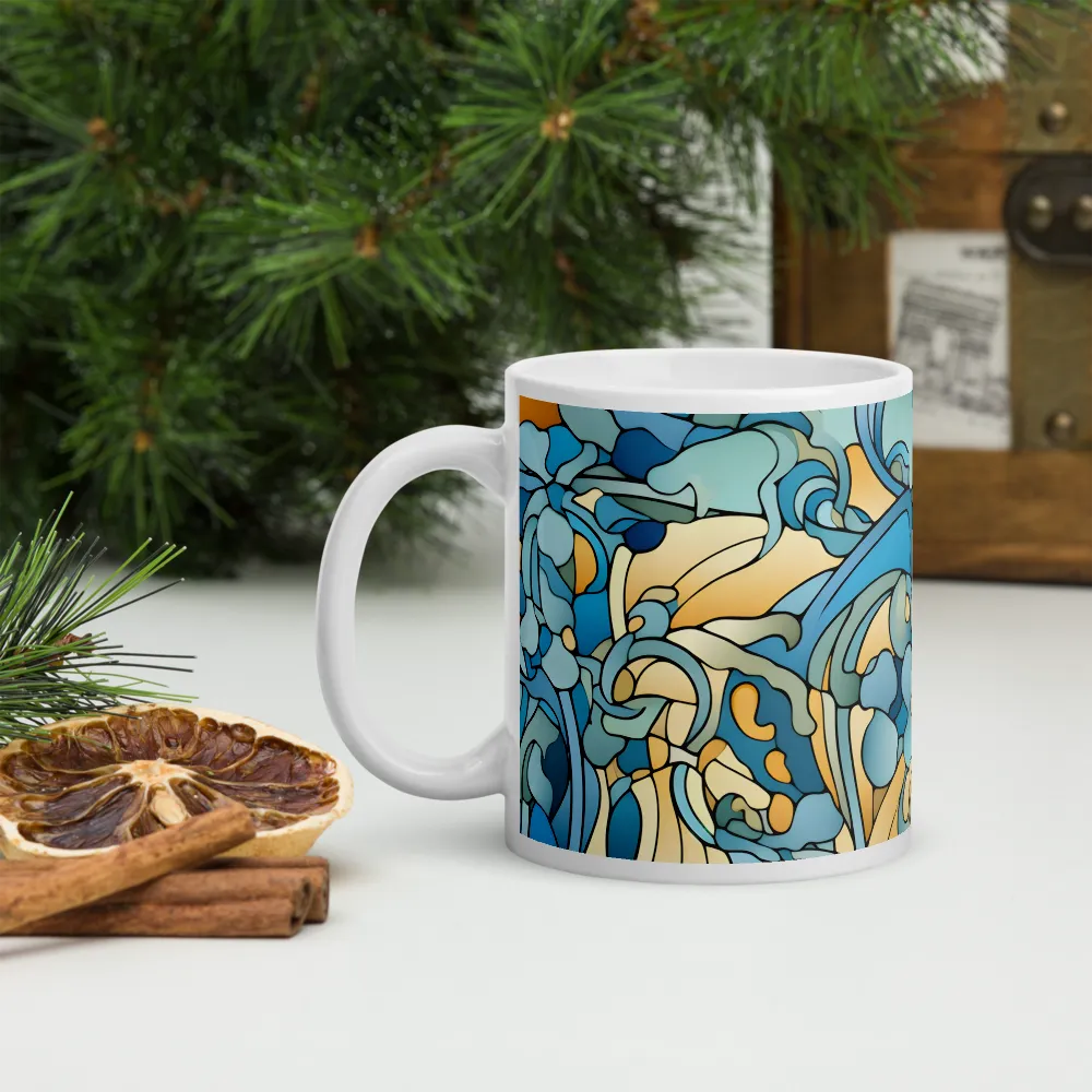 Dancing Waves of the Ocean | Mugs | Multiple Sizes & Colors