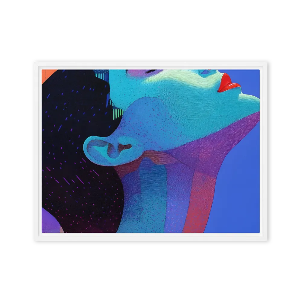 Ethereal Reverie | Canvas with White Frame | 18″×24″