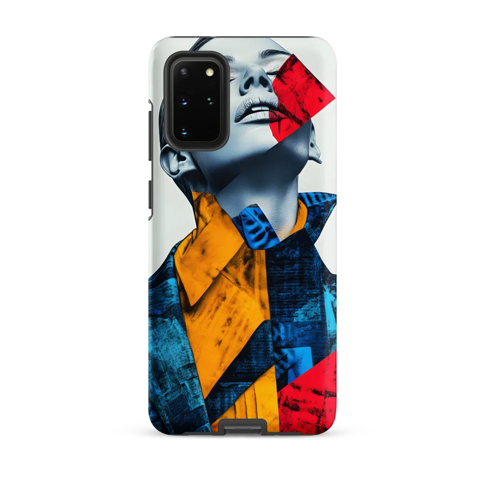 Fragmented Confidence: A Surreal Fashion Portrait