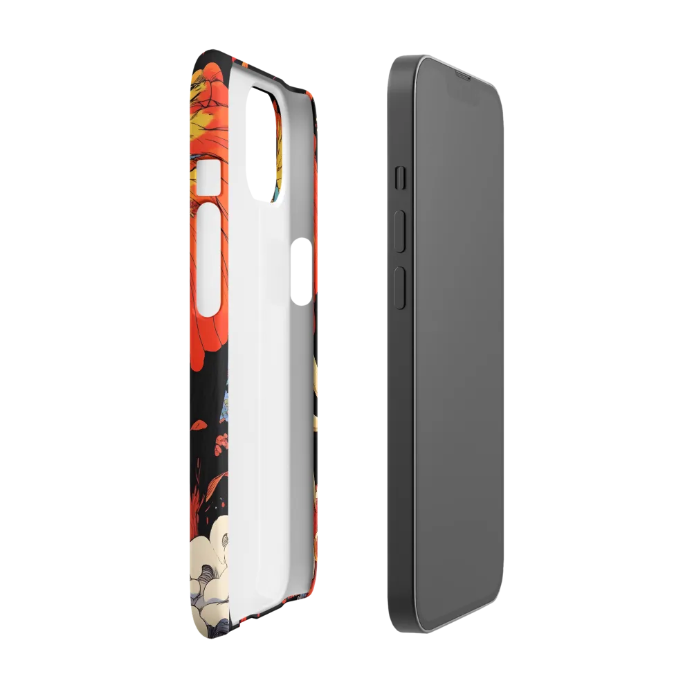 Majesty of the Floral Elephant | Phone Case |  13 | Snap Case | Matte