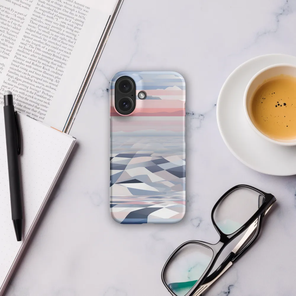 Serenity in Abstraction | Phone Case |  16 | Snap Case | Matte