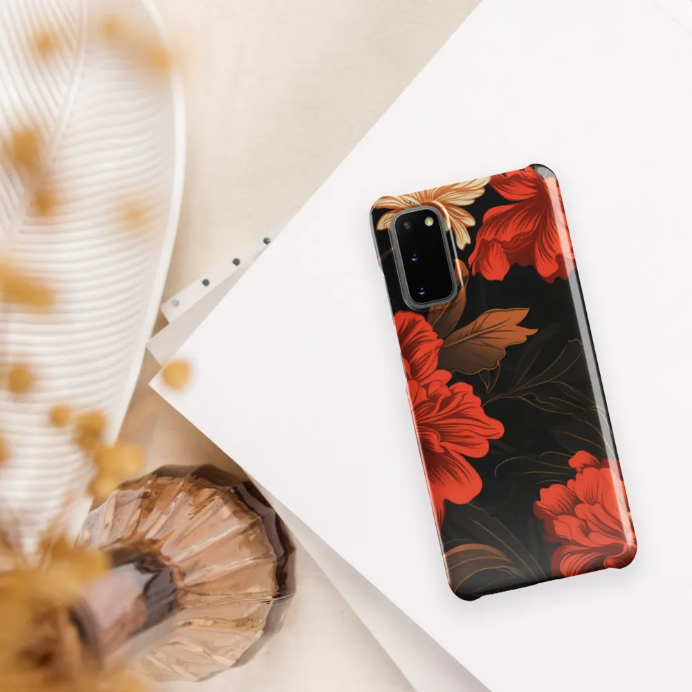 Elegance in Bloom | Phone Case |  S20 | Snap Case | Glossy