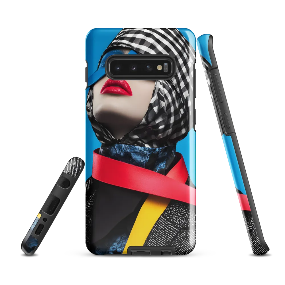 Striking Elegance in Modern Fashion | Phone Case |  S10 Plus | Tough Case | Glossy