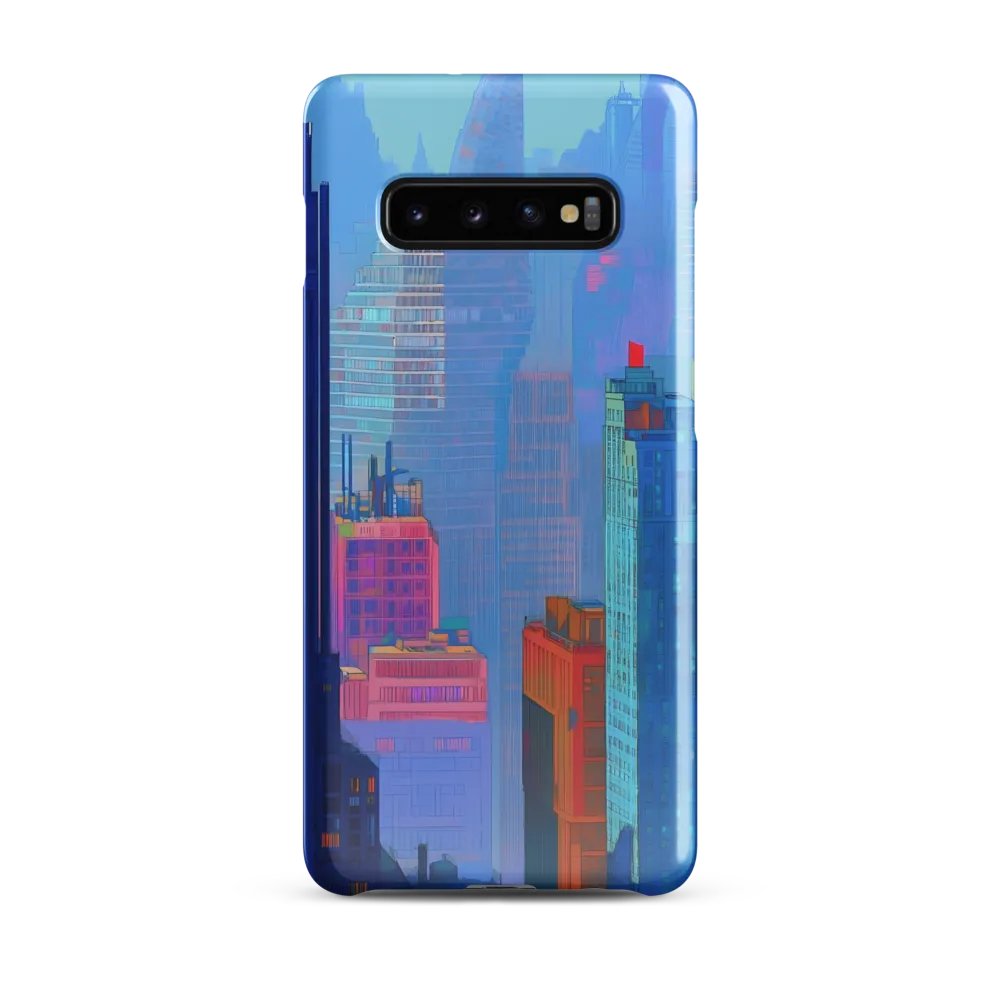 Urban Dreamscape: A Futuristic City | Phone Case |  S10 Plus | Snap Case | Glossy