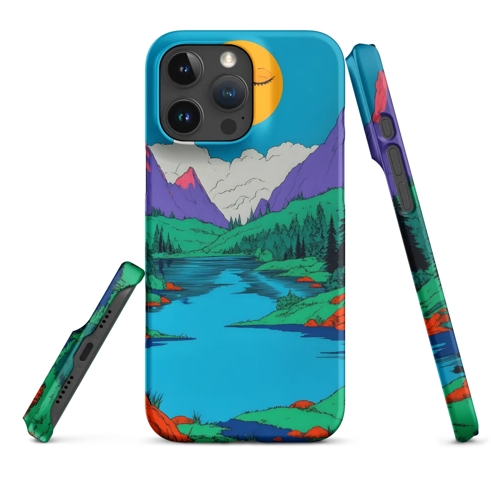 Whimsical Serenity in Vibrant Colors