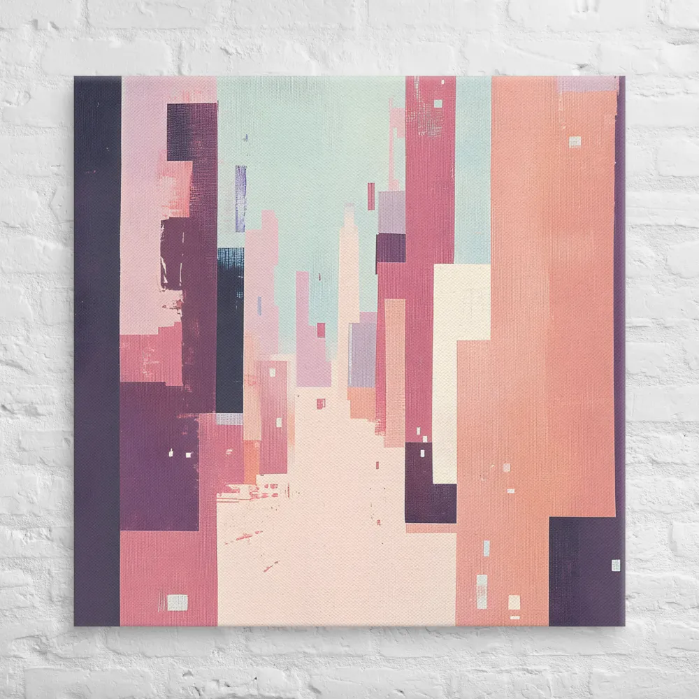 Tranquil Cityscape | Canvas | 37″×37″