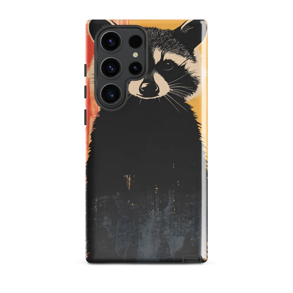 Whimsical Raccoon Portrait