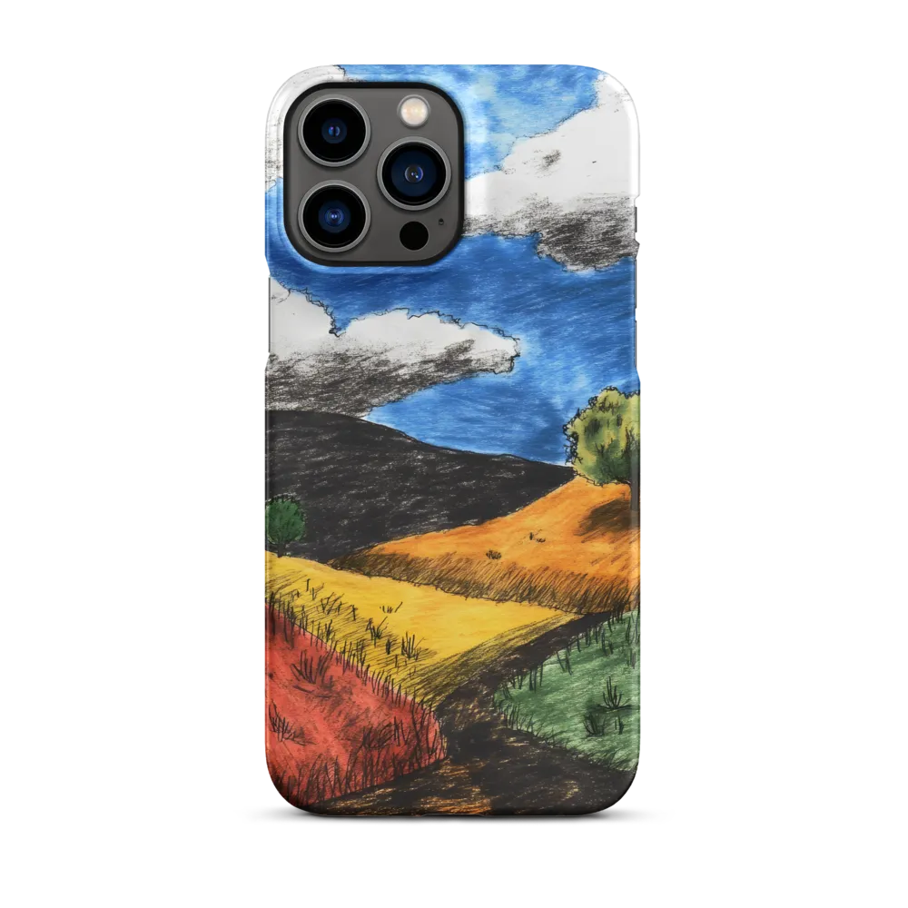Path Through Colored Hills