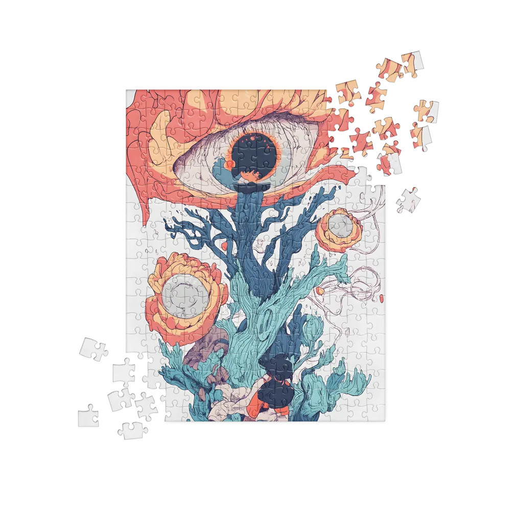 The Watchful Bloom | Jigsaw Puzzle | 252 pieces