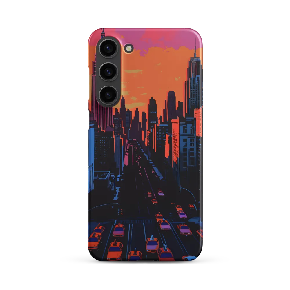 Sunset Over Skyscrapers